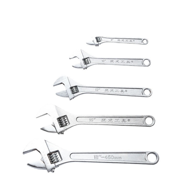 Panglong brand adjustable wrenches, flexible wrenches, live wrenches, hardware tools, adjustable wrenches, manual tools, wrench manufacturers Item Picture