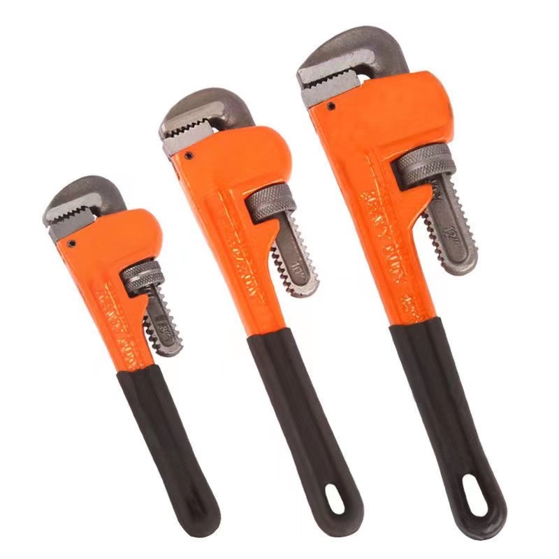Household pipe wrenches, American heavy-duty pipe wrenches, pipe pliers, multi-functional live pliers, hook-shaped pipe wrenches, plumbing tools Item Picture
