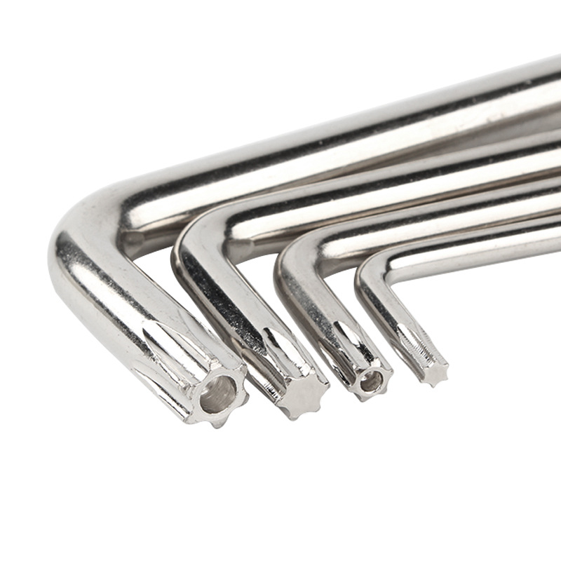 T6/T8/T10 double-head hex socket wrench with pattern, hexagonal screwdriver with holes, T15/T20/T25/T30 Application Scenario