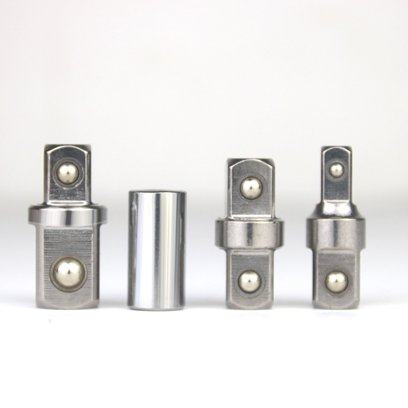 Sleeve adapter 1/4 to 3/8 to 1/2, medium, small, large and double-head external square reducer head full figure