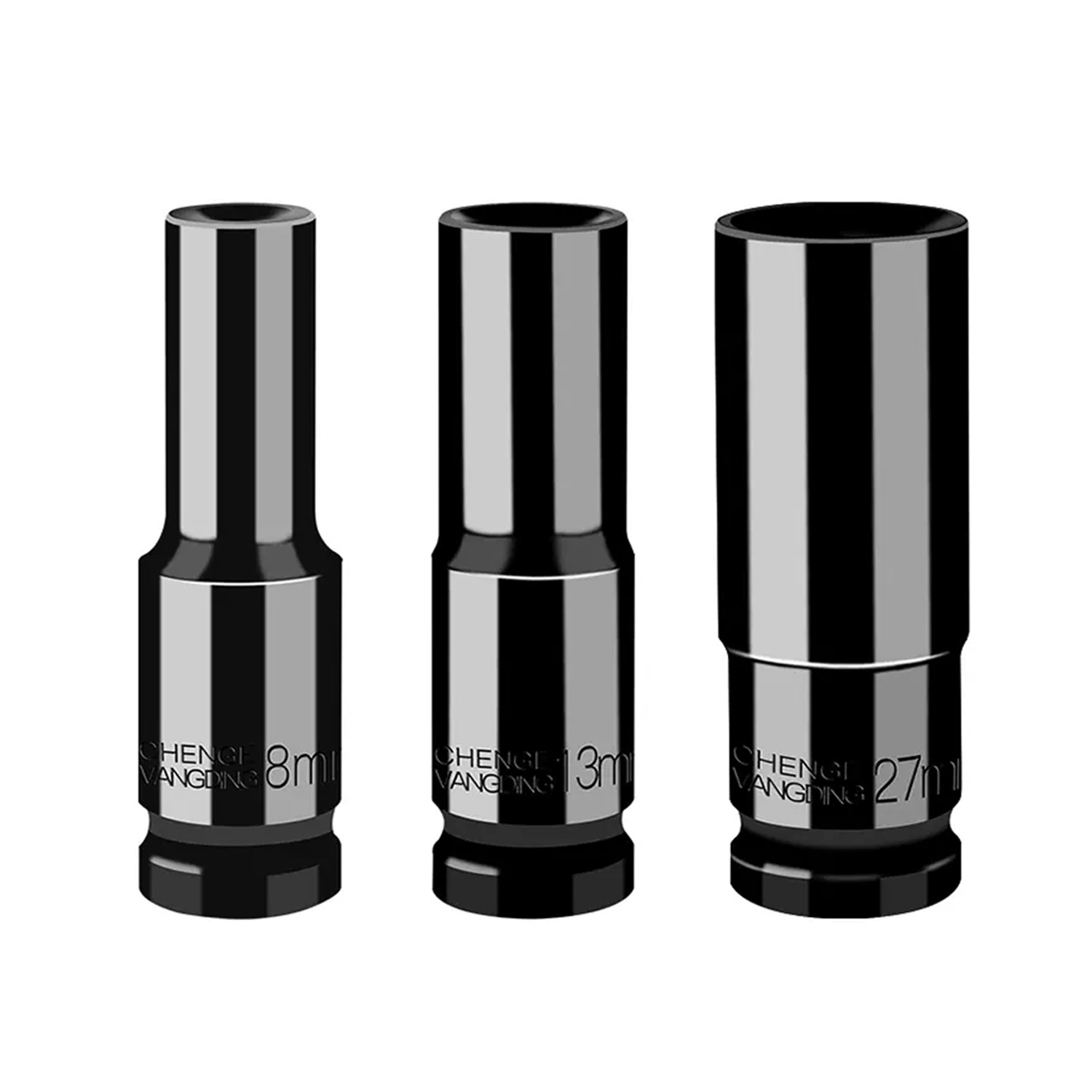 Industrial-grade pneumatic socket 78/80 extended hexagonal socket electric wrench socket lithium battery electric wrench socket head Item Picture