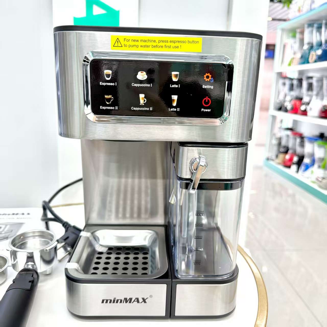 The export appliance minMAX1319 coffee machine is a multi-functional helper in the home kitchen details Picture