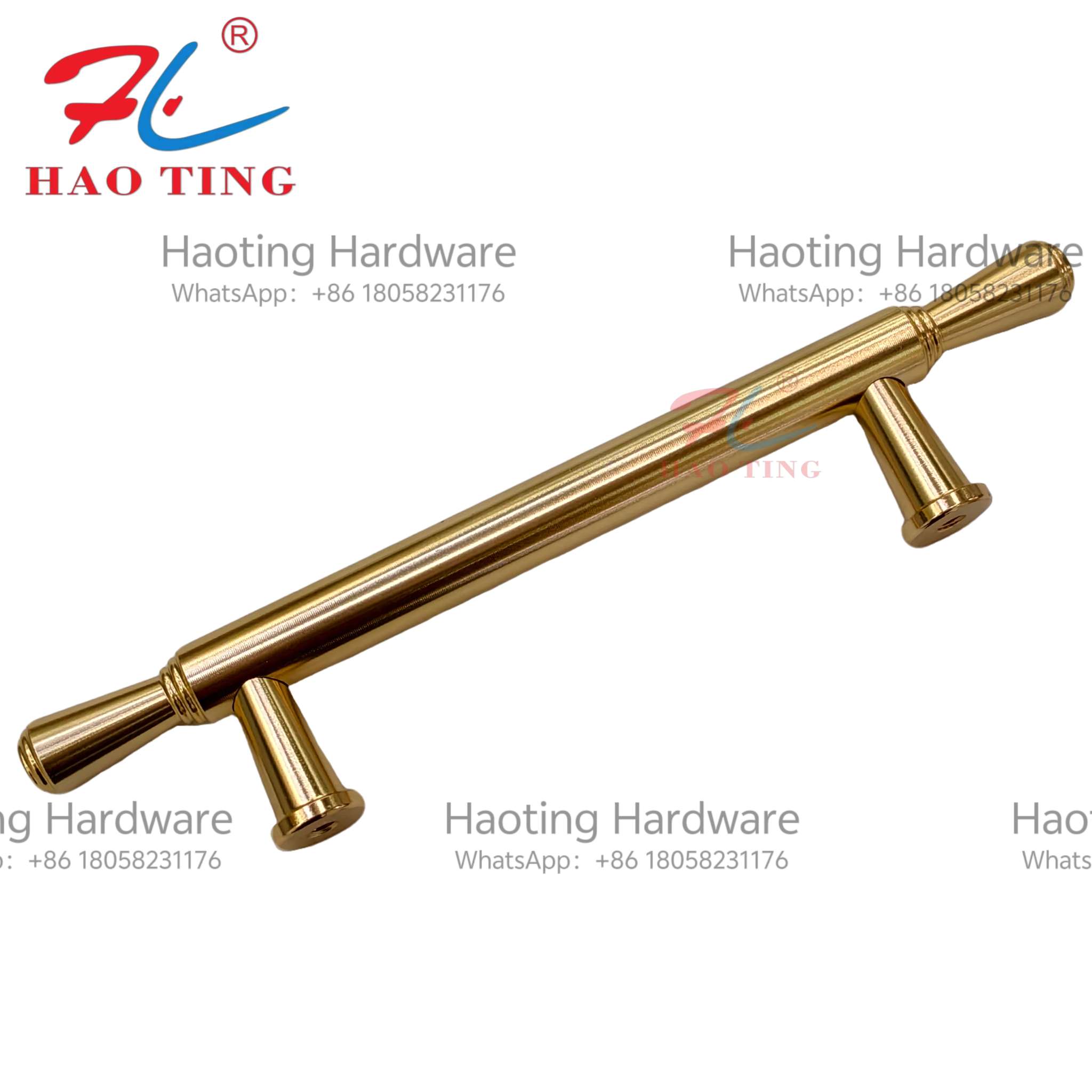 Aluminum handle furniture, light luxury and simple French gold handle, wardrobe cabinet, aluminum alloy door handle, door handle, aluminum handle hardware accessories Application Scenario