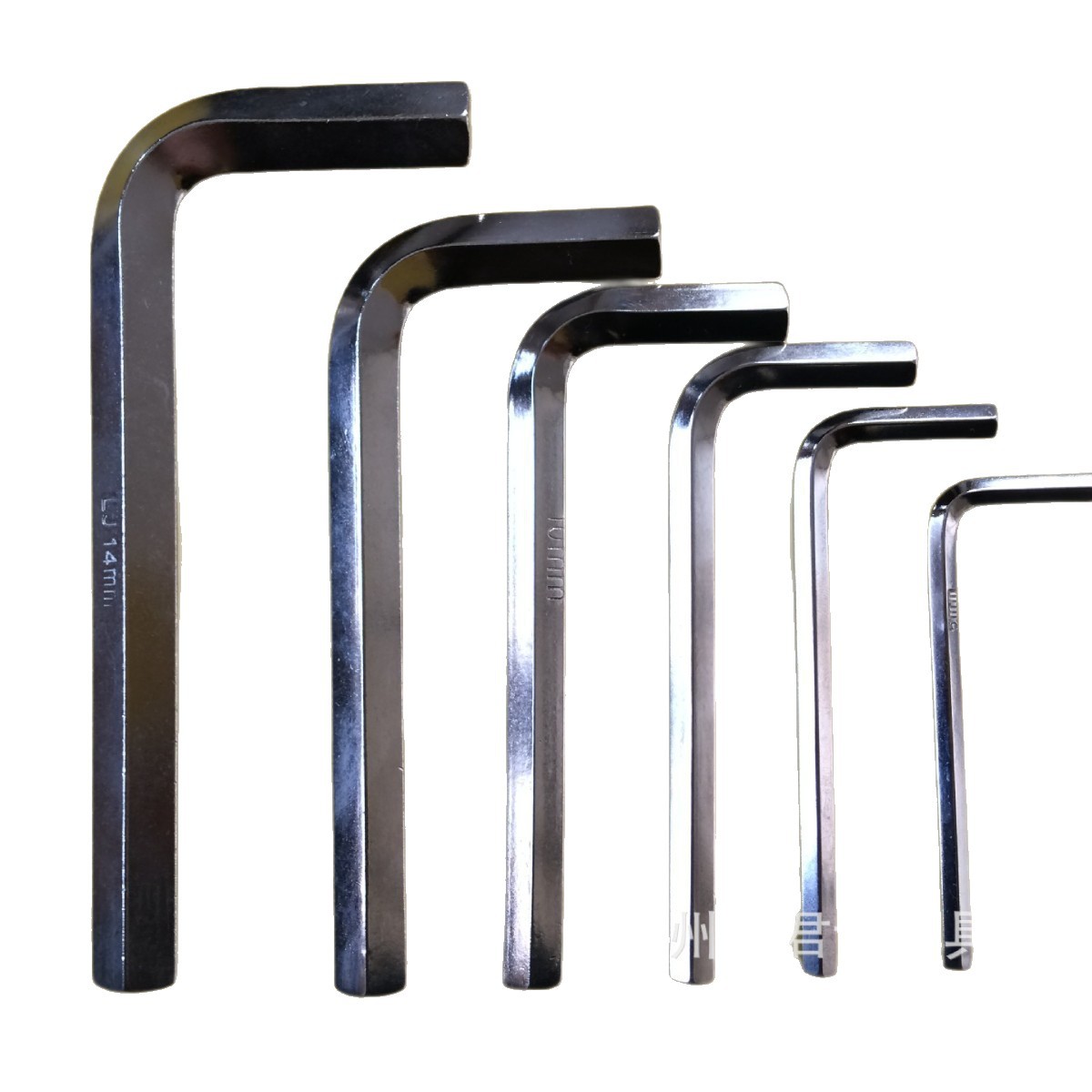Junuo Tools supplies high-quality 3-55mm blackened nickel-plated flat and short hex socket wrenches in various specifications. Factory direct sales Item Picture