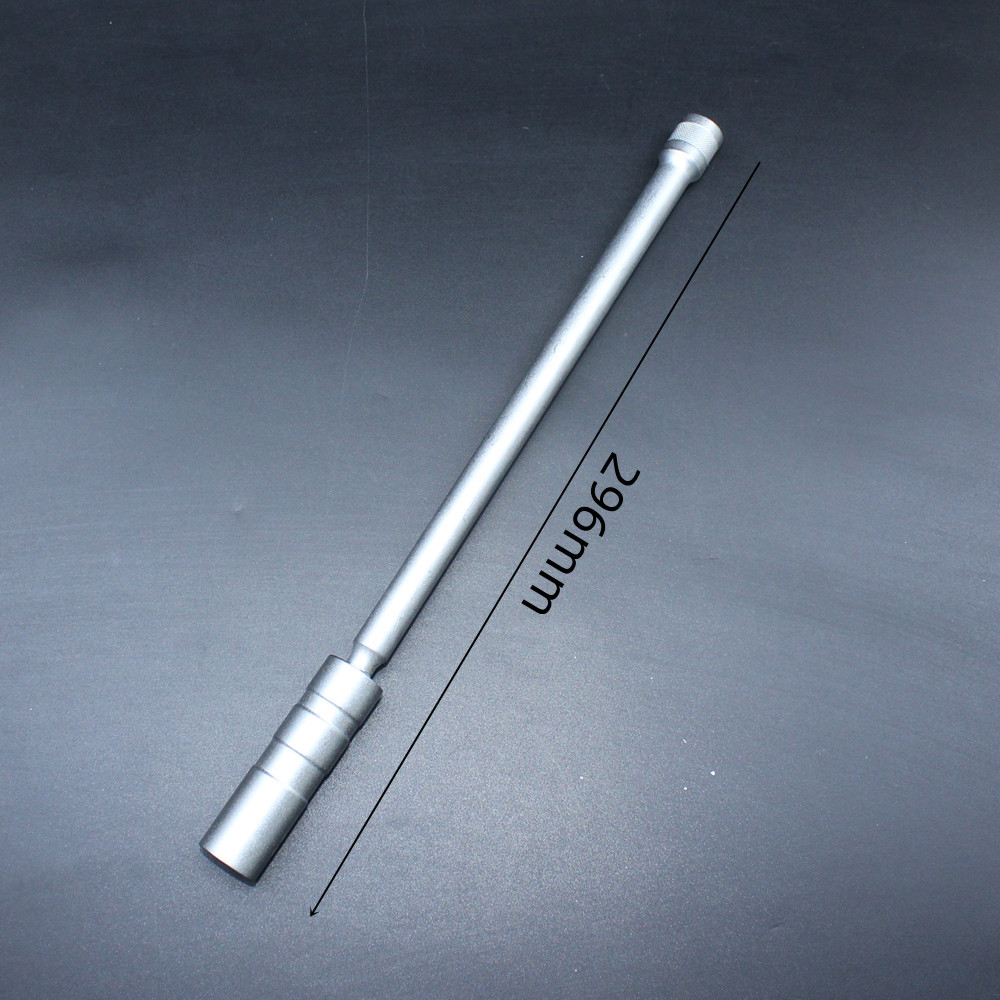 Magnetic thin spark plug socket 14mm / 16mm spark plug socket oscillating extended spark plug socket tool Specification drawing
