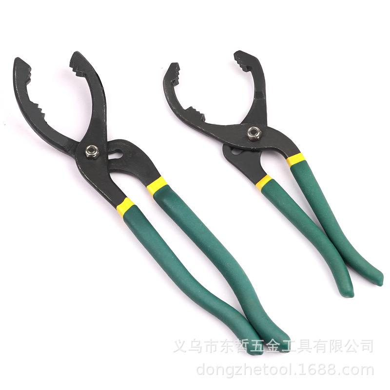 Oil filter wrench, clamp-on filter element disassembly and assembly pliers, filter disassembly and assembly tools, universal oil change tools Item Picture