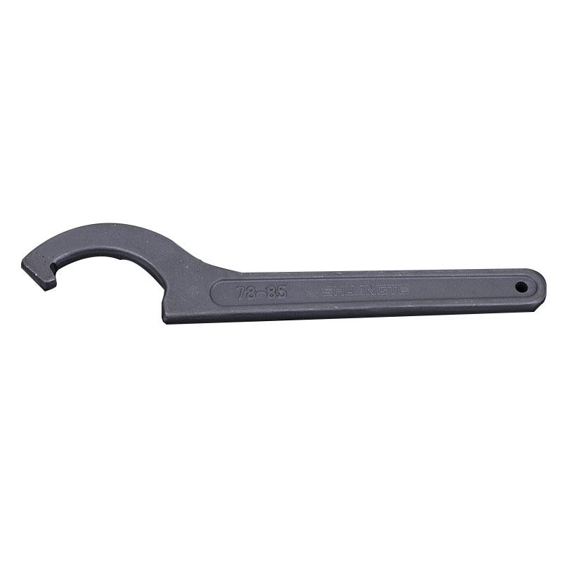 Double Special Manual hardware Tools, multi-specification industrial-grade crescent hook wrenches, round nut hook type adjustable wrenches Item Picture