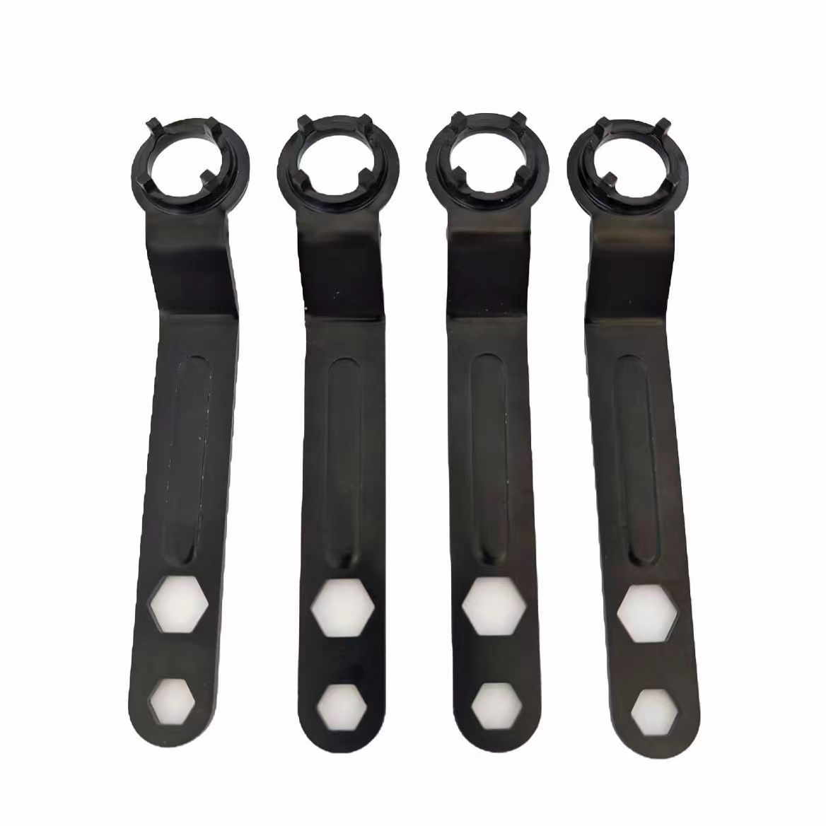 Wholesale new type Angle grinder four-jaw wrench thickened disassembly and polishing plate four-jaw wrench pressure plate disassembly and assembly Specification drawing