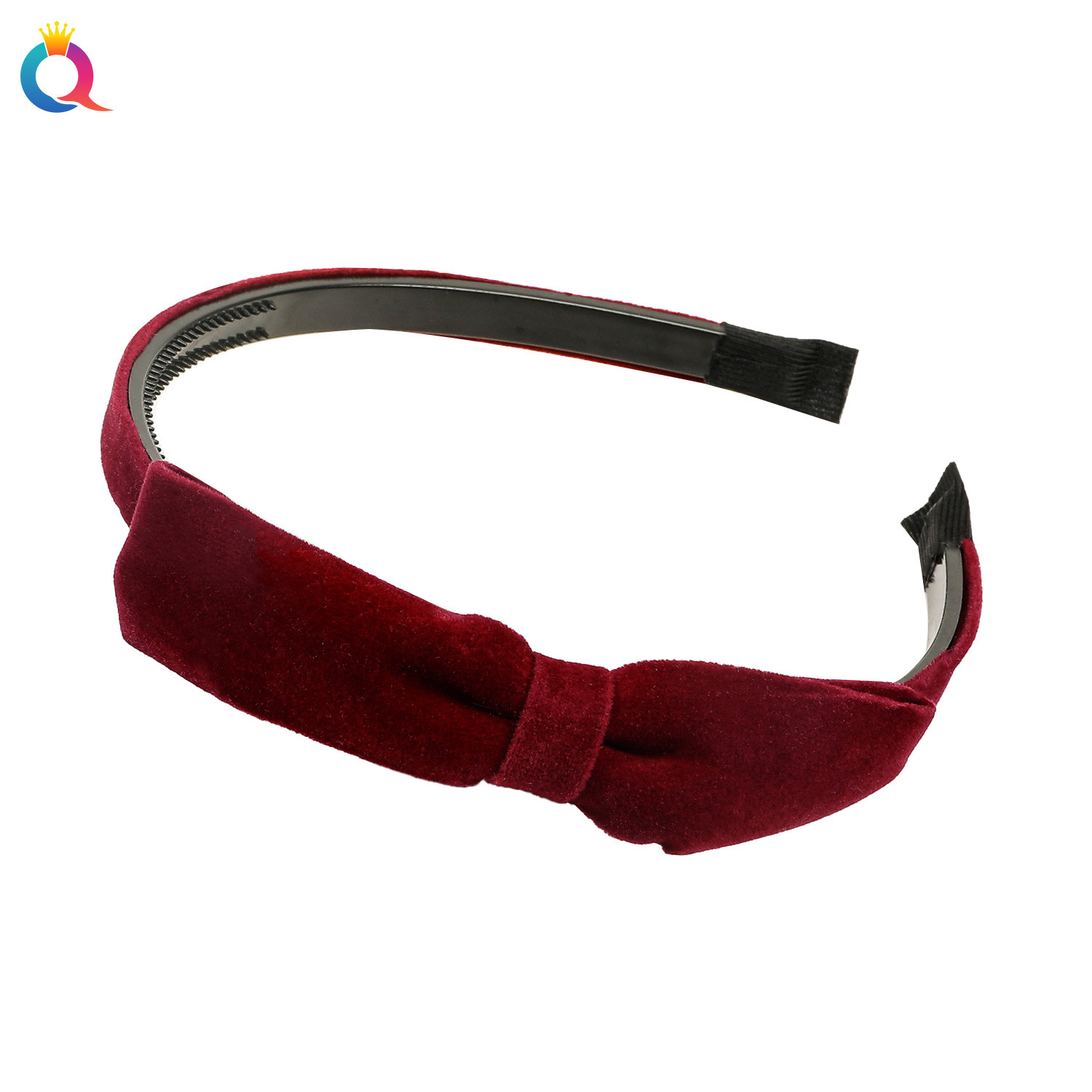 Qiyue Cross-border Retro Bow headband, High head top versatile, anti-slip hair pressing, face washing headband, hair clip and hair accessory wholesale Item Picture
