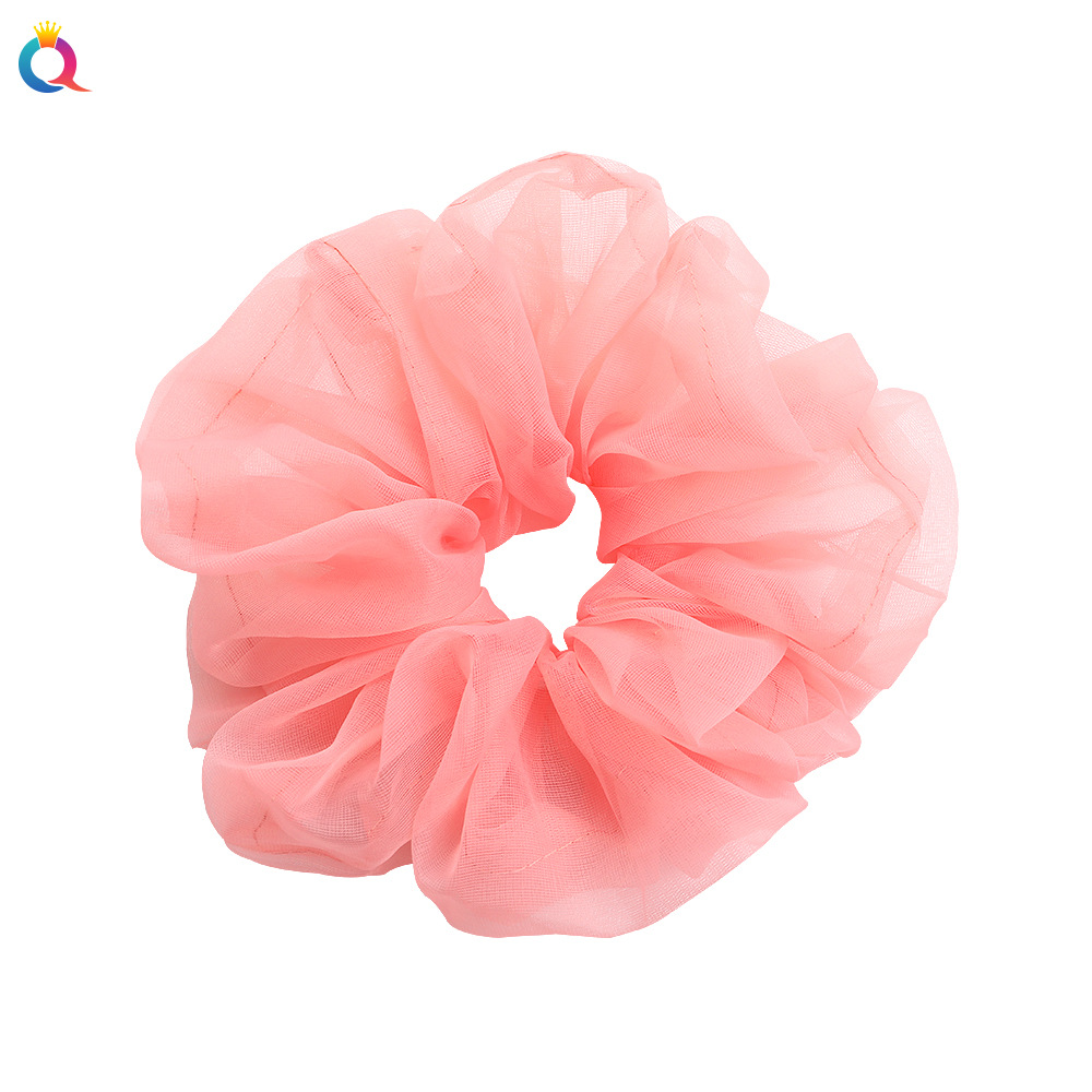 Qiyue Ougensha Large Intestine Hair Tie, Large Intestine Hair tie, simple Large Intestine Hair tie, high-end look, hair tie and hair accessory wholesale Item Picture