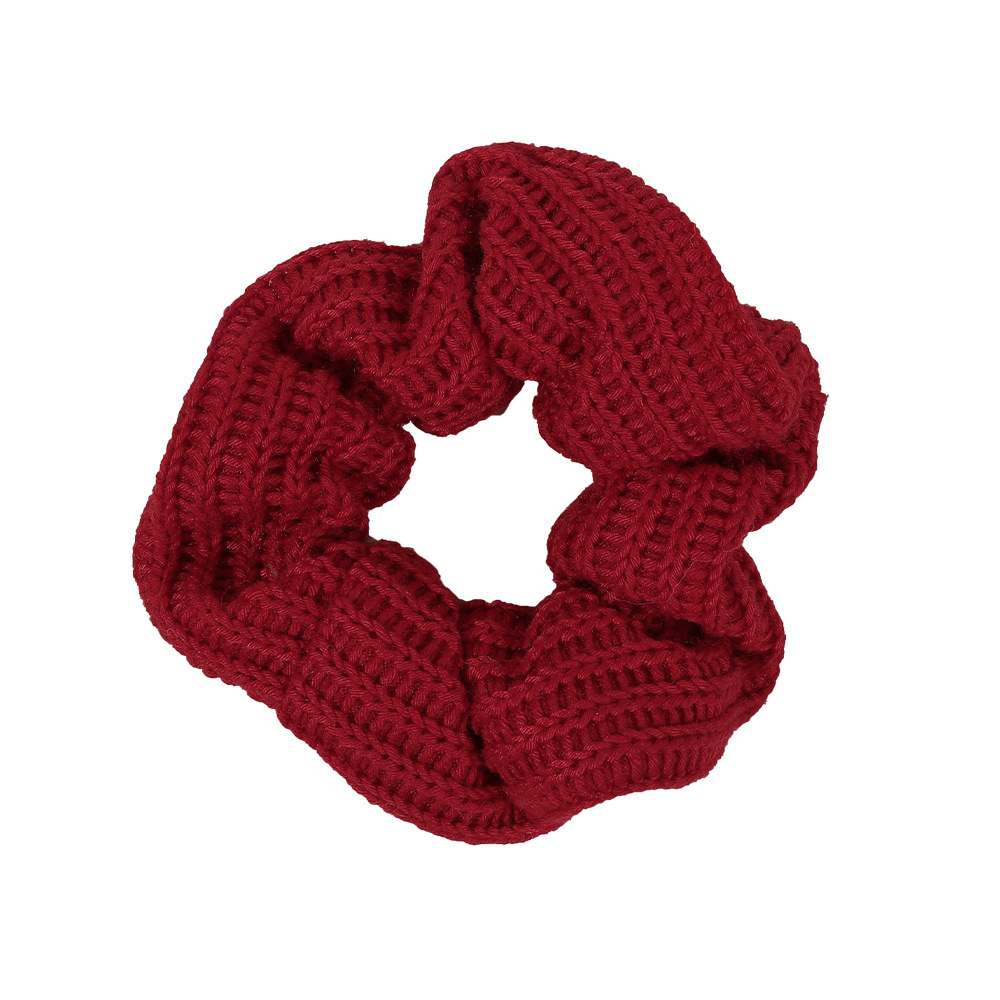 Qiyue Cross-border High-end Large Intestine Hair Tie, ins High Appearance Level, large Intestine Hair Tie, Pig large Intestine Hair Tie wholesale Item Picture