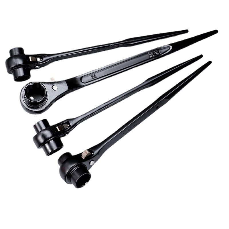 Industrial-grade complete set of quick crv pointed tail ratchet wrenches, multi-functional bidirectional 19-21mm pointed tail ratchet wrenches Item Picture