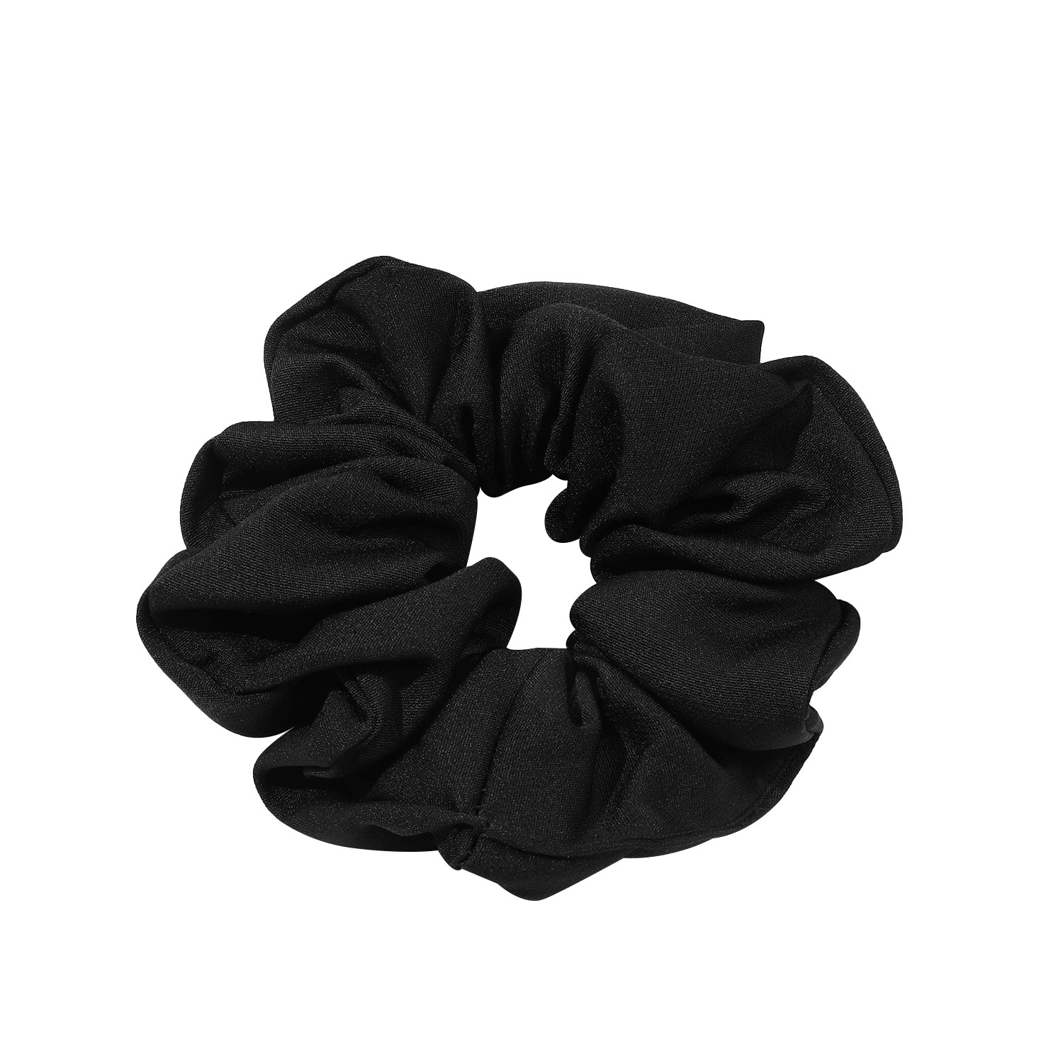 Qiyue large twill large Intestine hair band, high-end style, fashionable hair tie, high elasticity hair tie, hair accessory wholesale Item Picture