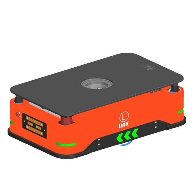 agv industrial forklift, laser Slam navigation, backpack heavy-duty mobile AGV robot trolley, electric details Picture