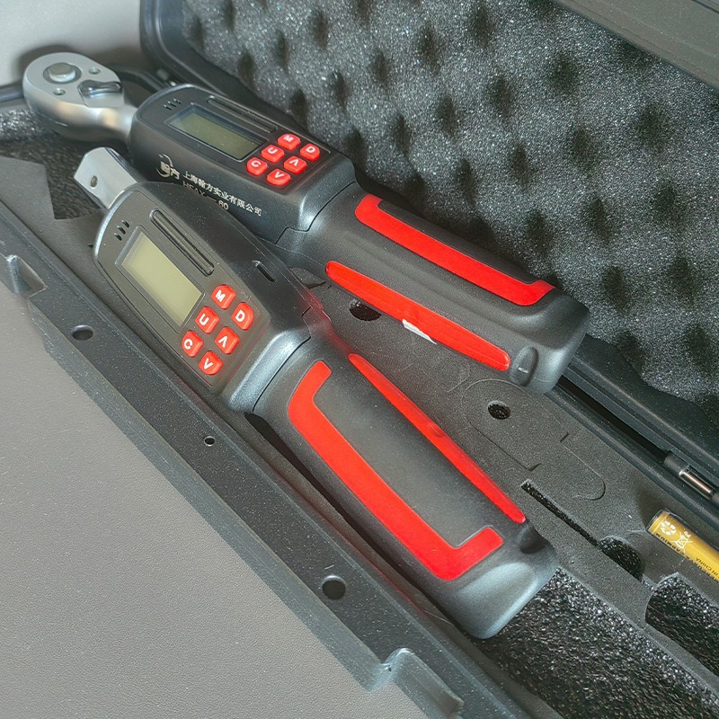 High-precision interchangeable head digital torque wrench, preset kilogram wrench, adjustable torque and moment ratchet wrench Specification drawing