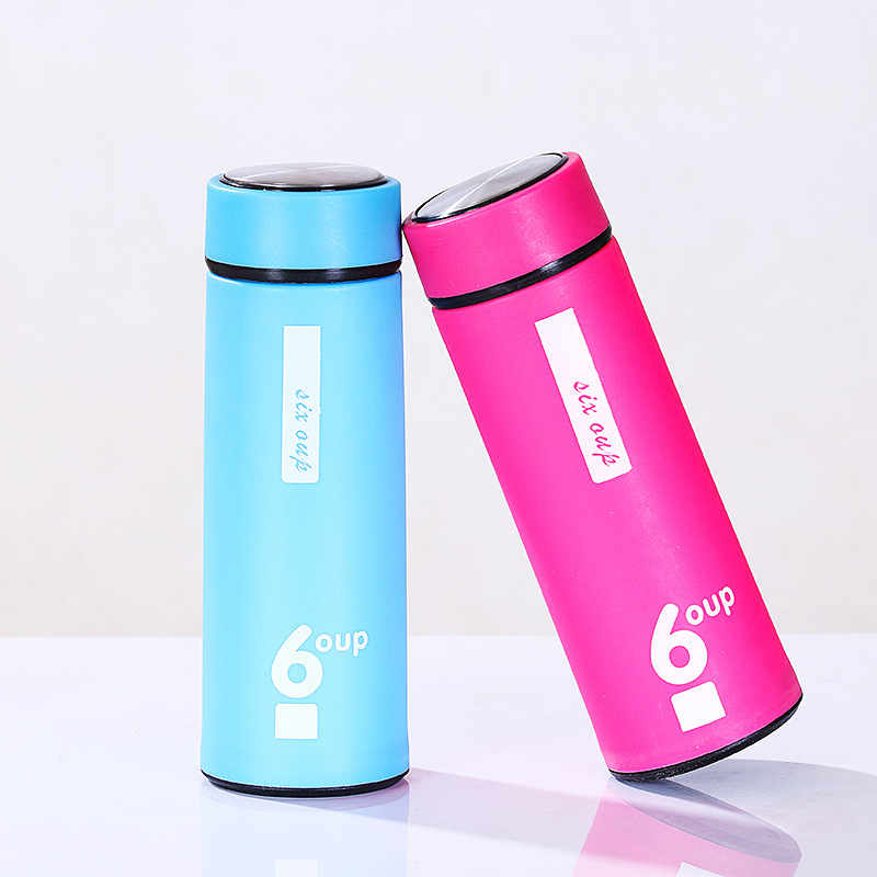 Creative double-layer glass cups, plastic shell business cups, portable advertising gift cups, ground promotion water cups, printed LOGO distribution Specification drawing