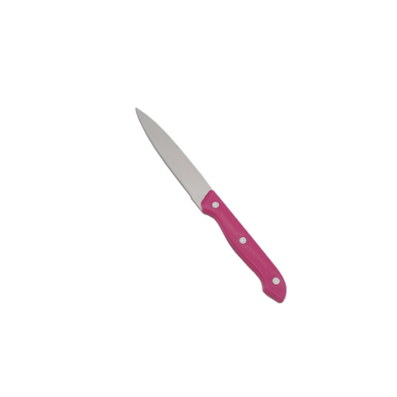 Kitchen knives, plastic-handled small knives, pp handled stainless steel 5-inch and 6-inch all-purpose knives Item Picture
