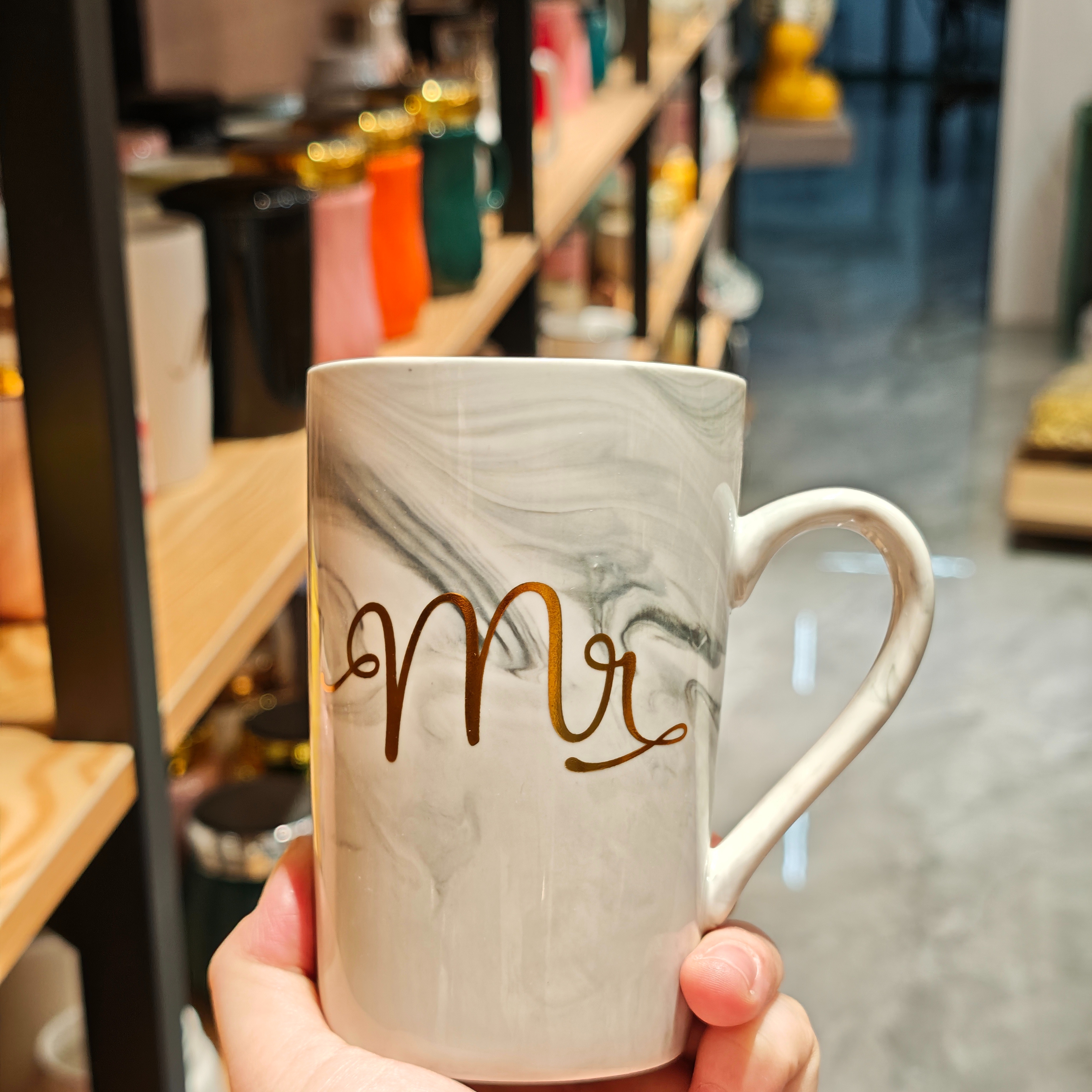 工厂直销陶瓷杯子色土大理石纹马克杯广告杯店庆礼品