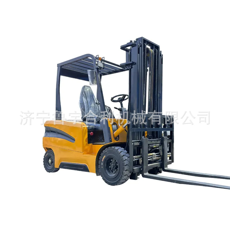 Electric forklift 2-ton, 3-ton new energy handling forklift, fully automatic lifting four-wheel lithium battery 5-ton forklift manufacturer Item Picture