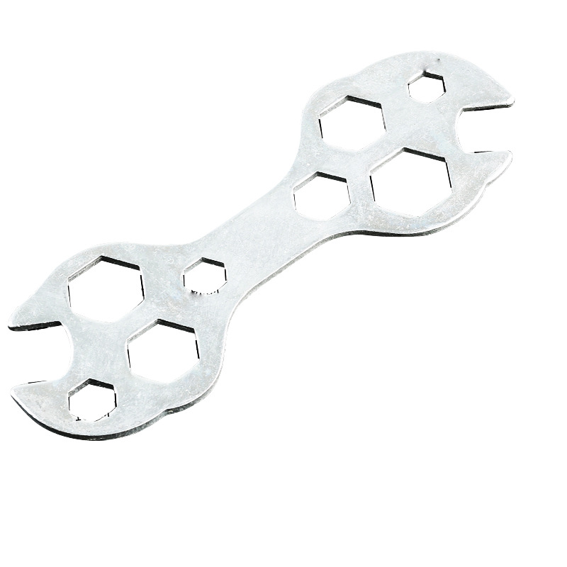 Bicycle multi-functional flower plate wrench, mountain bike repair tool, external Angle correction S multi-hole hexagonal wrench Item Picture