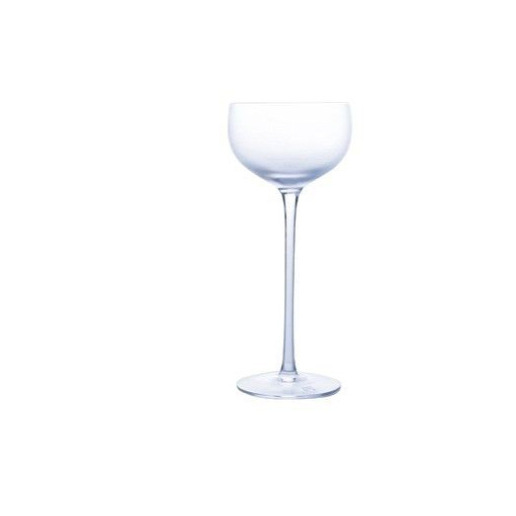 Modern, simple and creative tall restaurant, wide-mouthed glass, tall and elegant appearance, slightly tipsy cocktail tower, champagne cocktail glass Item Picture