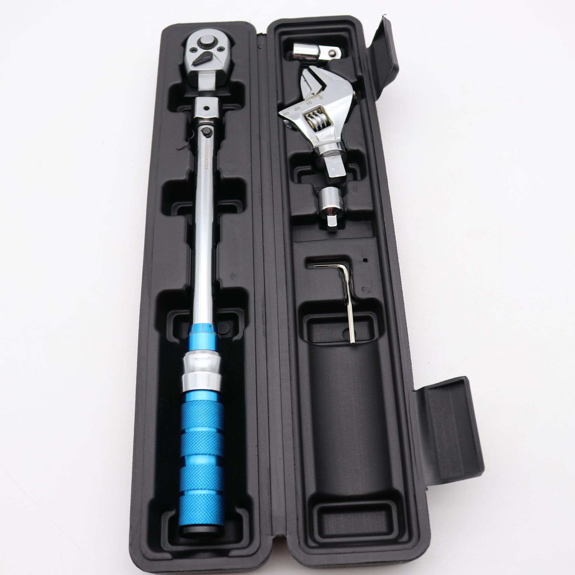 Interchangeable head square hole torque wrench ratchet adjustable kilogram torque wrench auto repair socket movable head undefined