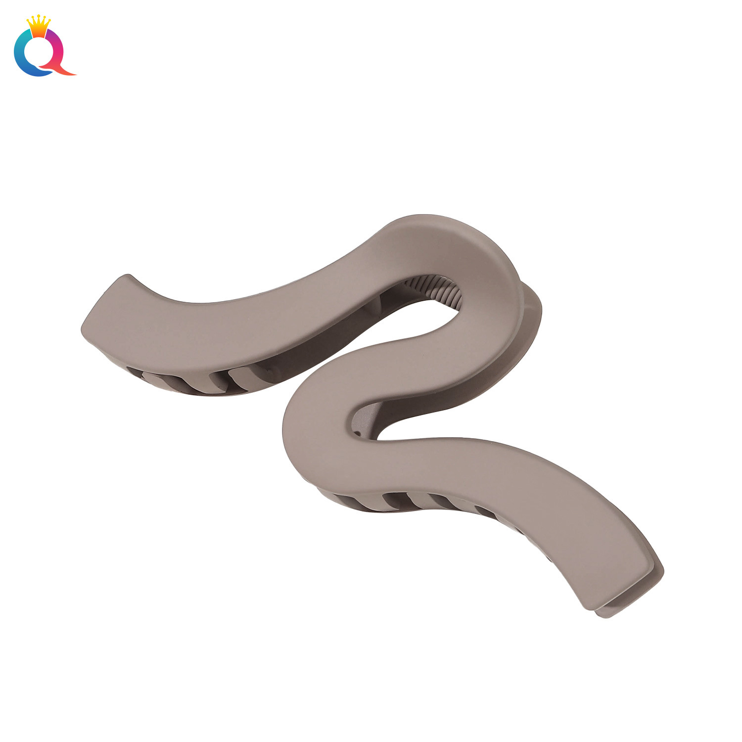 Qiyue Cross-border Simple matte hair clips, hair curls, hair grabbers, summer high-end fashionable hair grabbers, shark clips, hair accessories wholesale Item Picture