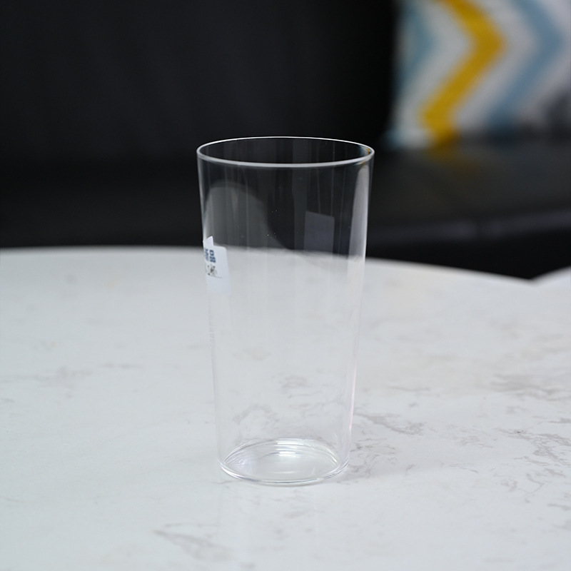 INS household ultra-thin high-end glass cup, straight cylinder Colin cup, simple straight glass cup, high-temperature resistant new style wholesale Application Scenario