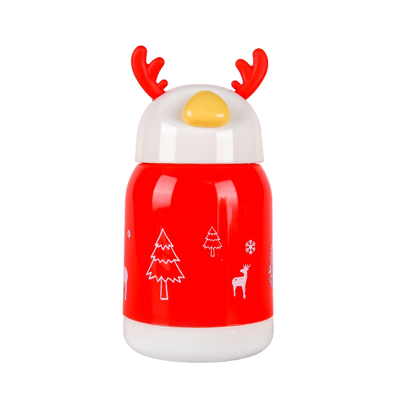 Creative and cute water cups, new student portable cups, ground promotion small gifts, double-layer heat-insulating glass water cups, gift distribution Item Picture