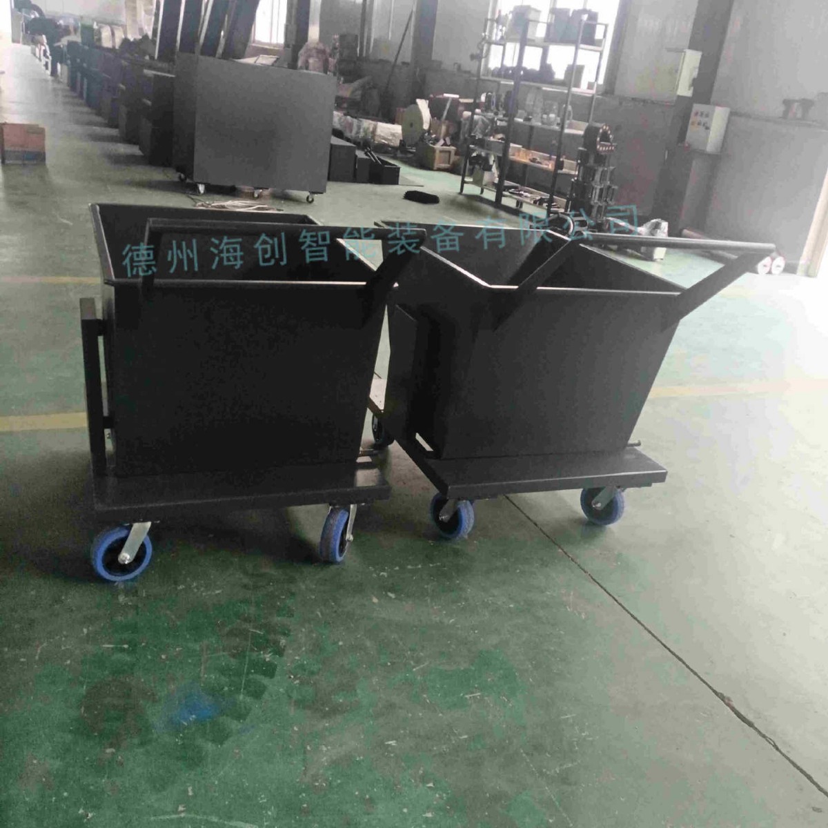 Factory direct supply iron chip collection truck, machine tool waste transportation, industrial dump truck, iron chip truck, chip conveyor, chip collection truck Application Scenario