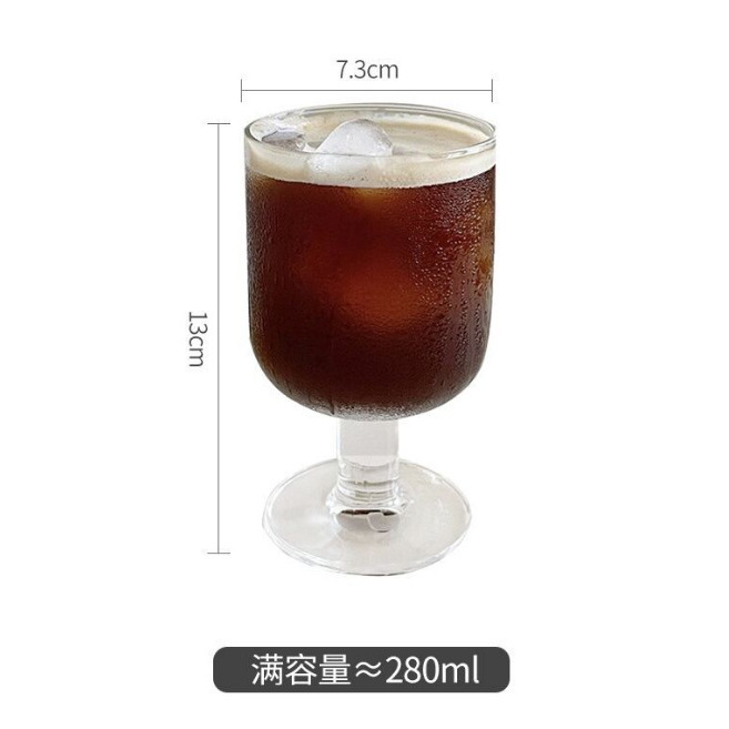 American low-stemmed red wine glasses, wine glasses, cold drink juice glasses, coffee glasses, cocktail glasses, whisky glasses Item Picture