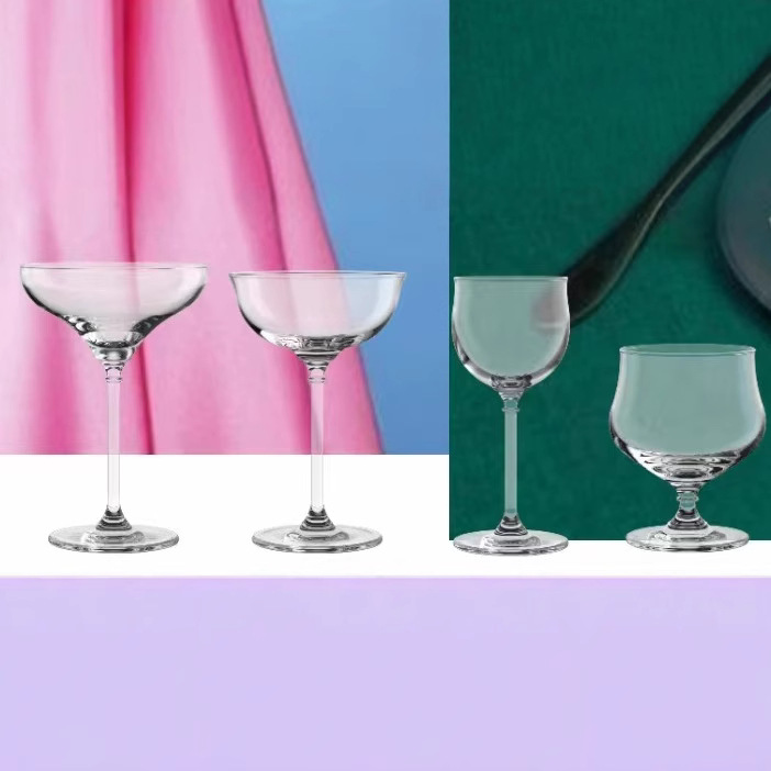 OCEAN imported glass red wine glasses, white wine glasses, wide-mouthed cocktail glasses, highball glasses, hotel bars, KTVS full figure