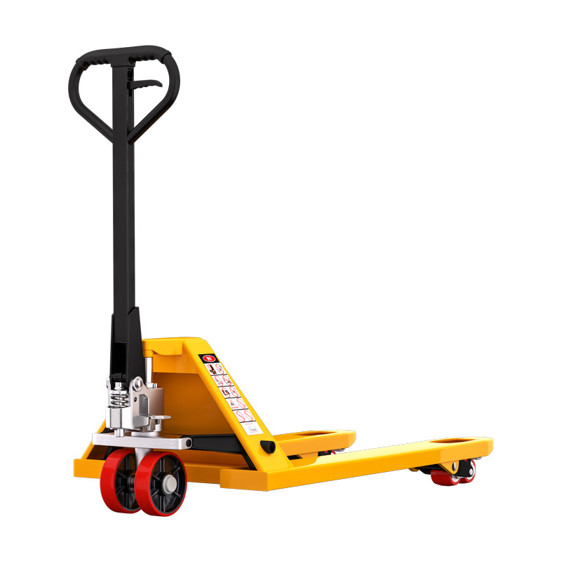 Manual forklift, hydraulic pallet truck, 2-ton, 3-ton, 5-ton warehouse pallet lifting, hydraulic hand-pushed trailer, loading and unloading vehicle Item Picture