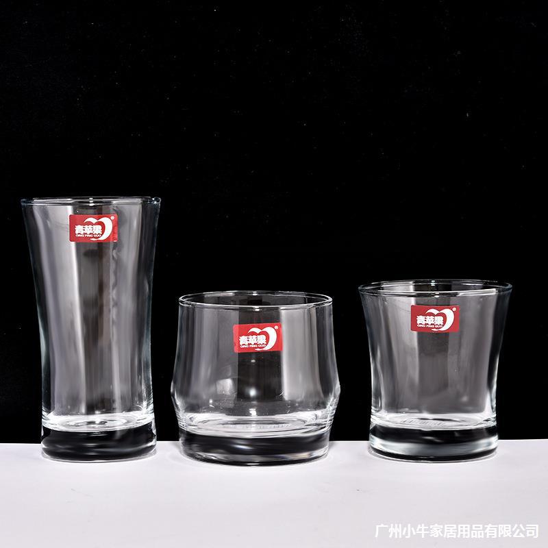 Glass cups, home beer mugs, high school girls' appearance level water cups, simple living room tea cups, beverage cups, ins style craft beer cups details Picture