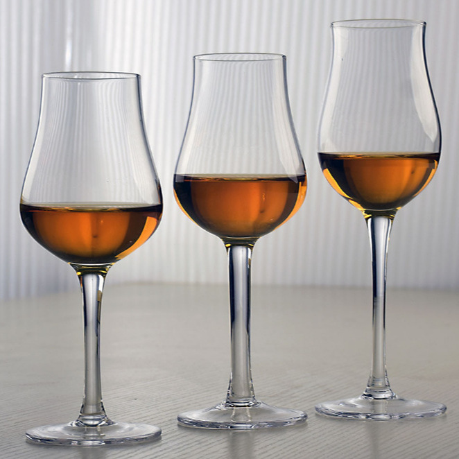Crystal glass aroma glass, tasting glass, sweet wine glass, tall wine glass, ISO, handcrafted, foreign wine glass, white grape details Picture