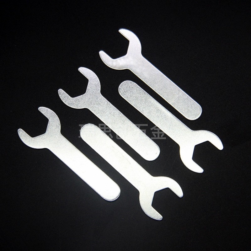 Disposable simple torque wrench, durable stamped parts, single-head open-end wrench for bicycles Specification drawing
