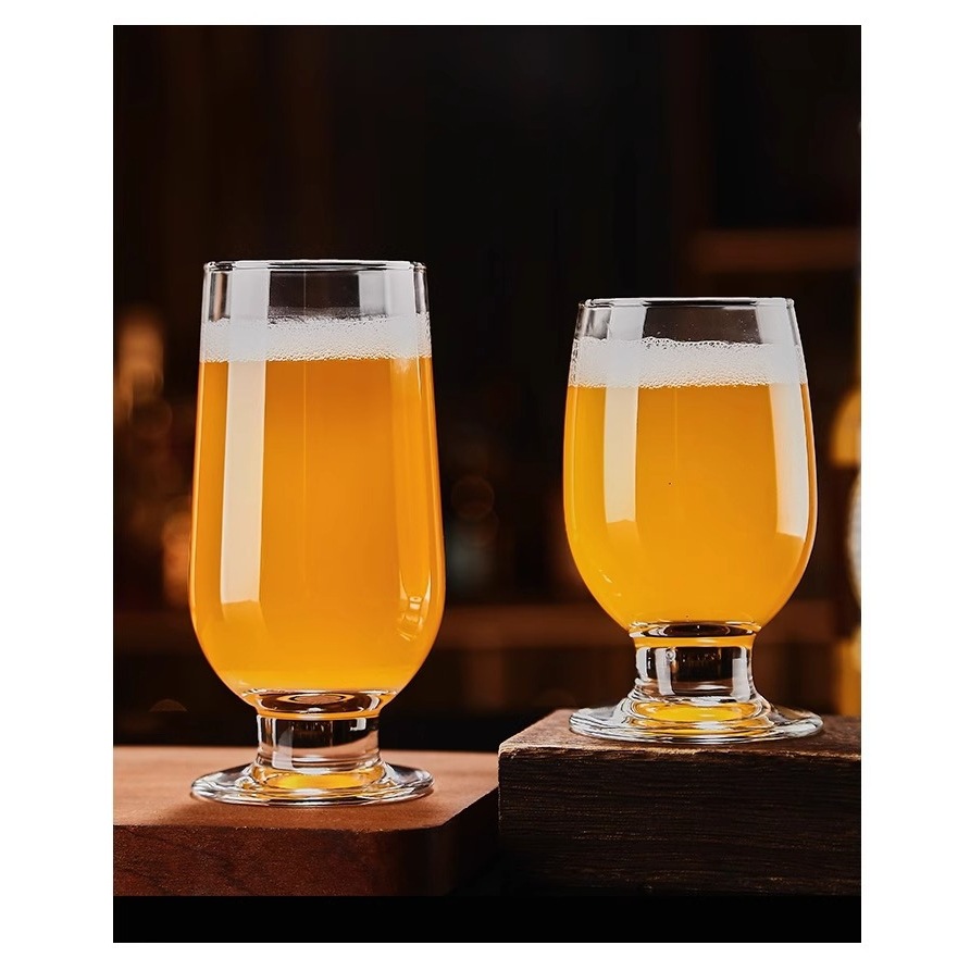 Short and short-legged glass water cups, multi-functional dining cups, craft beer mugs, beverage juice and milk cups, mousse tasting cups details Picture