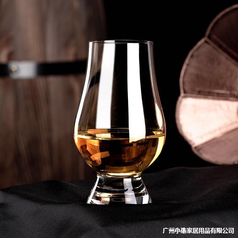 Tulip high-end glass aroma glass, transparent tall leg champagne tasting glass, whisky and spirits tasting glass, sweet tasting glass Application Scenario