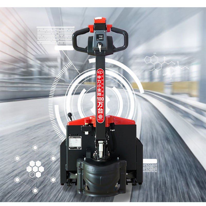 Zhongli Electric Forklift EPT20-ET2 Little King Kong hydraulic warehouse pallet Electric floor bull lift Application Scenario