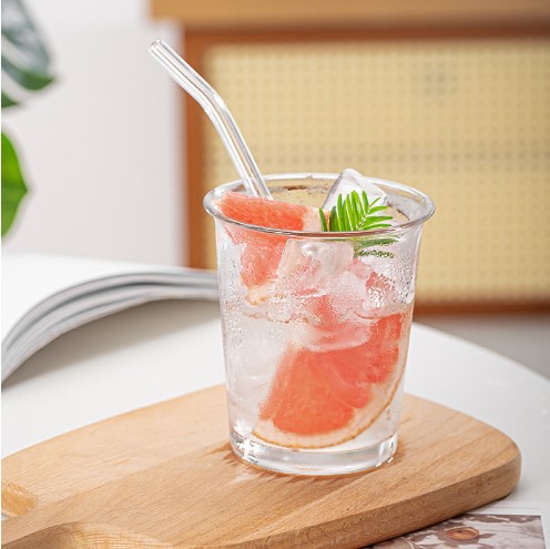 Customized glass cups, coffee cups, milk tea cups, bamboo joint cups, beer muts, milk cups, soda-calcium glass cups, high borosilicate glass full figure