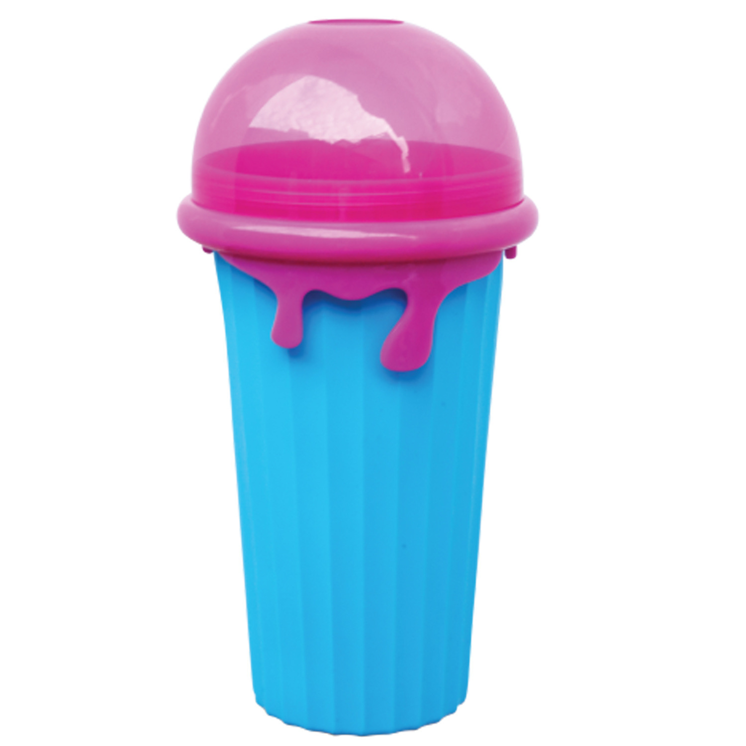 Amazon's best-selling smoothie cups, kneading cups, household quick-cooling cups, large-capacity double-layer silicone cups, and water cups Specification drawing