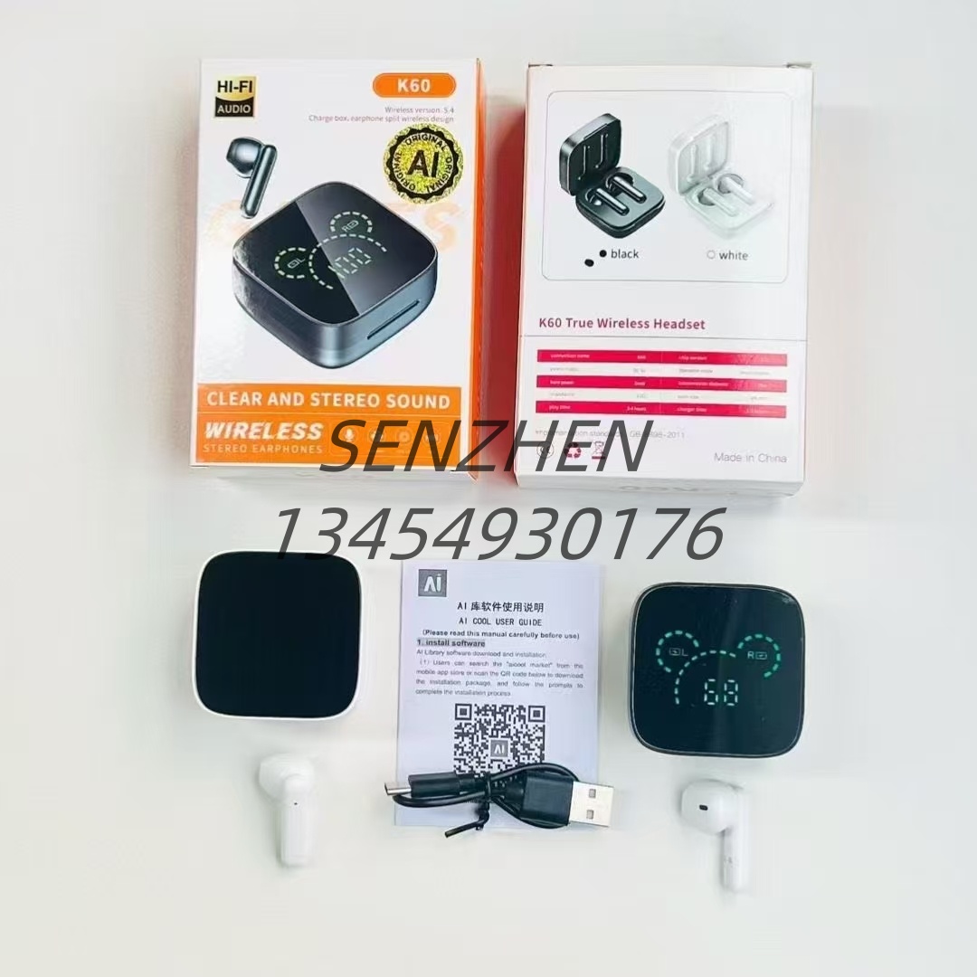 SENZHEN Bluetooth Headphones K60 with AI Translation