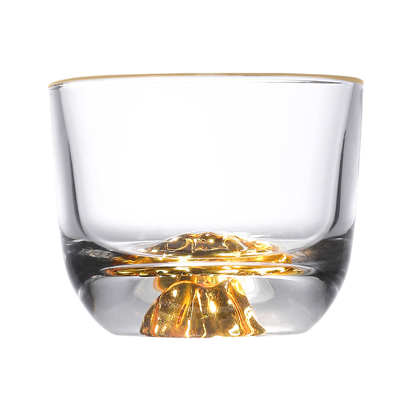 Zangjin cups, mountain viewing cups, master cups, Gongfu tea cups, high-end tea sets, tea ceremony single cups, glass tea cups, manufacturer wholesale Item Picture