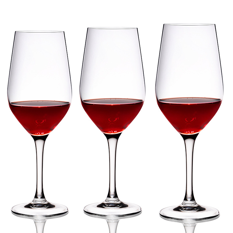 Lemeiya crystal glass red wine glasses, cold-cut wine glasses, foreign wine champagne glasses, Kuangshi series tall glass Item Picture