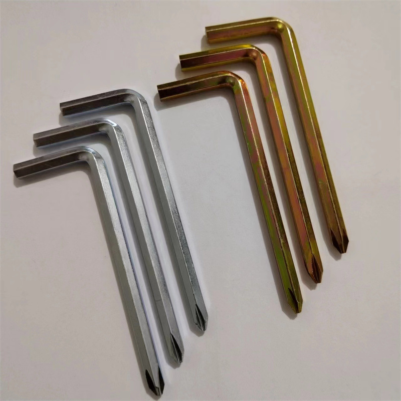 Manufacturer's cross hex socket wrench, L-shaped hex socket wrench, crosshead screwdriver wrench, star hex socket wrench details Picture
