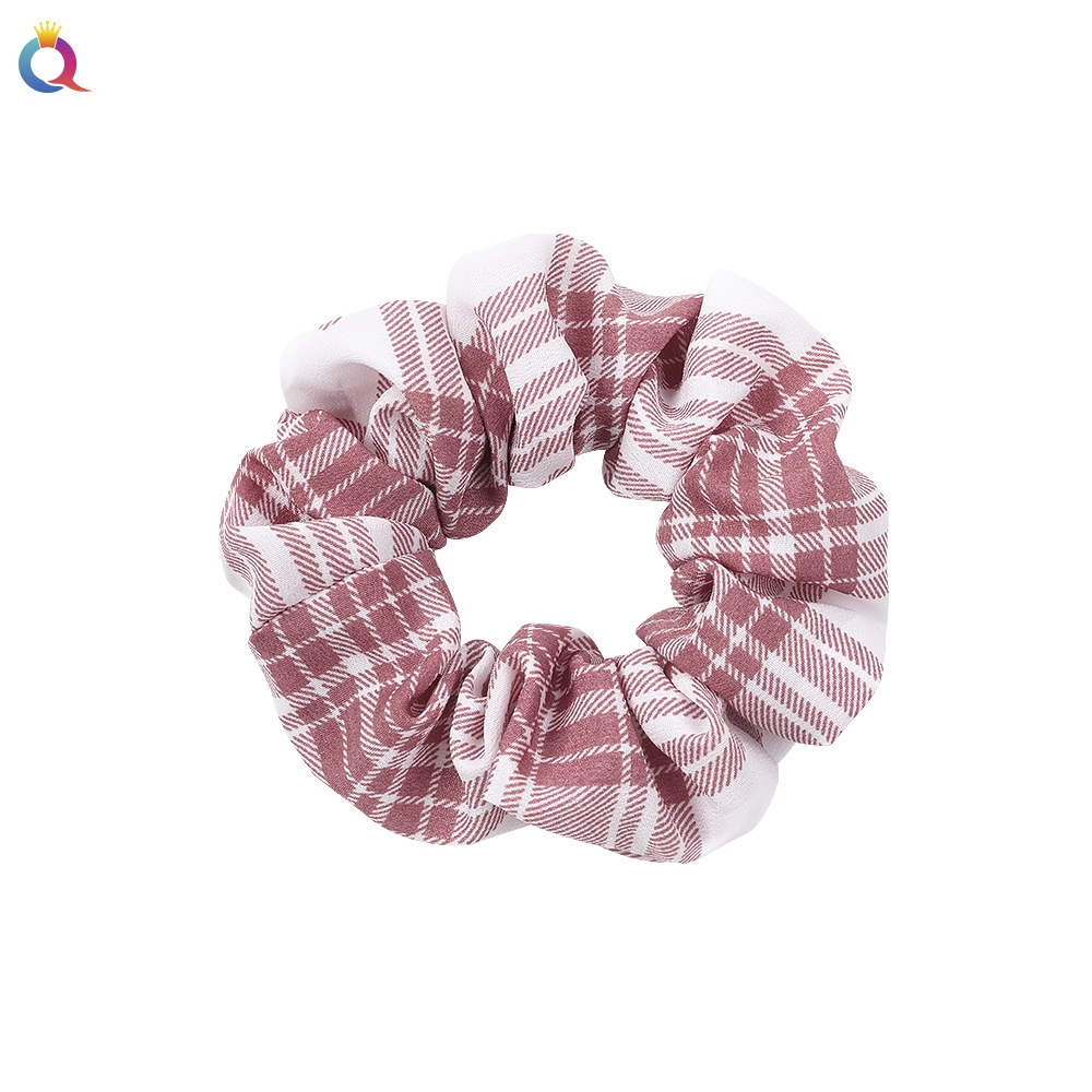 Qiyue Amazon Autumn and Winter Large Intestine Hair Ties, velvet fabric large intestine hair ties, high-end look, hair ties, tail goods disposal Item Picture