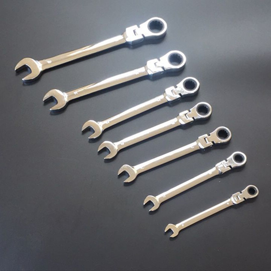 British standard movable dual-purpose British standard ratchet wrench oscillating gear 180° CRV 72-tooth quick Application Scenario