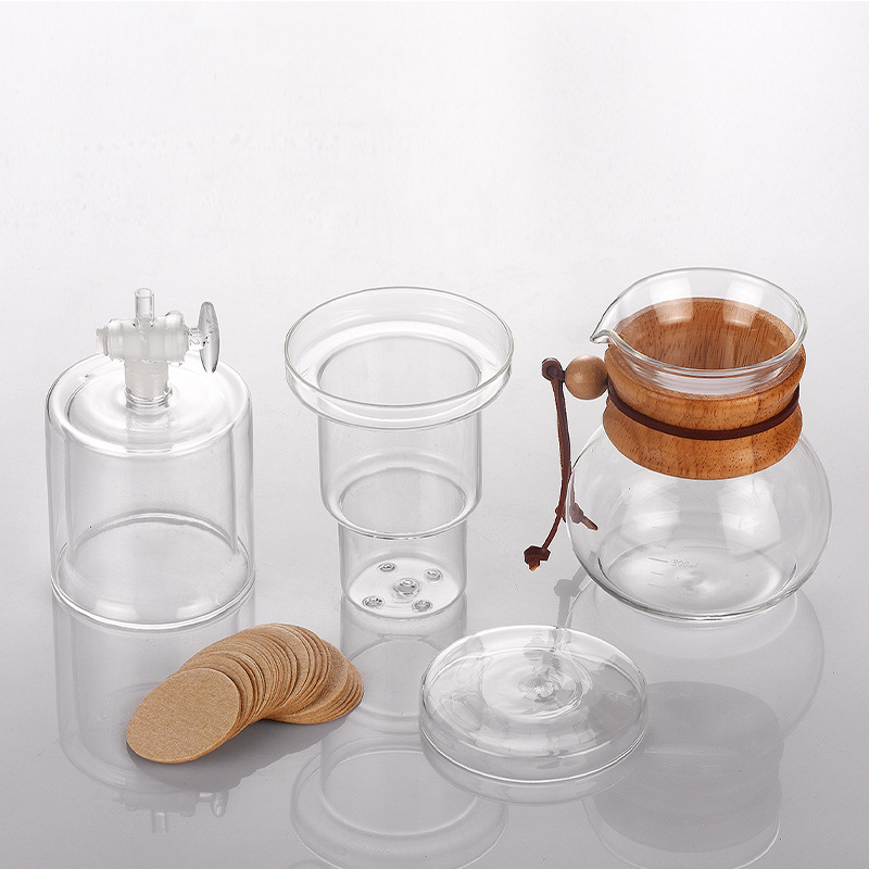 Coffee ice drip pot, glass household filter cold brew pot, cold brew coffee pot, small drip filter ice brew pot set Application Scenario