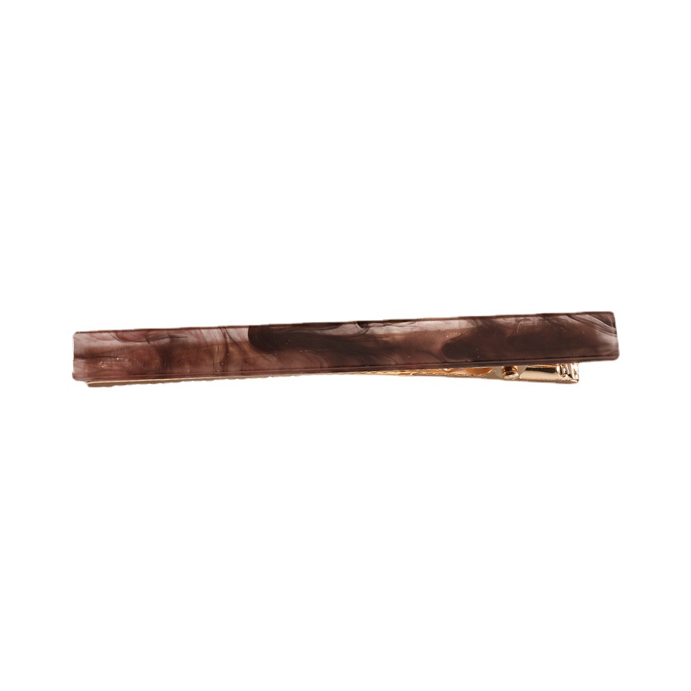 Qiyue Cross-border Korean version new acetic acid hair clips, duckbill clips, cute side clips, straight clips, long clips, hair accessories and head accessories Item Picture