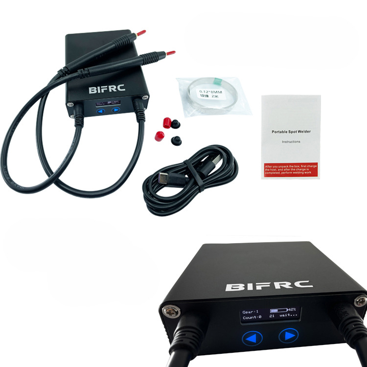 18650 spot welding machine Quick-release and replaceable spot welding pen insertion and extraction head replaceable needle integrated spot welding pen (accessories) full figure
